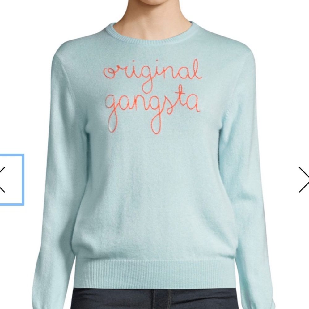 Lingua Franca cashmere sweater large worn once